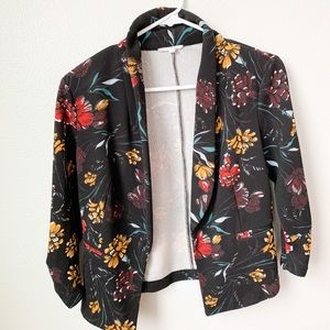 Floral Blazer